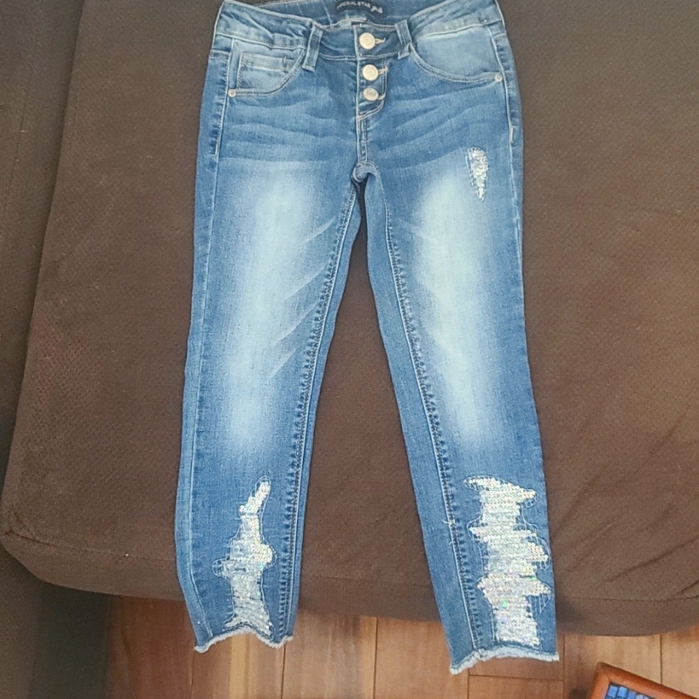 Girls Skinny/Bedazzled Jeans